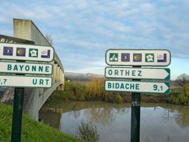 Marche du Port de Guiche à Came et retour por Bidache.<BR>Avec Michel Arotcharen 👍