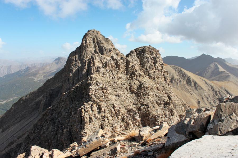 Arête du Silhourais pointe 2774