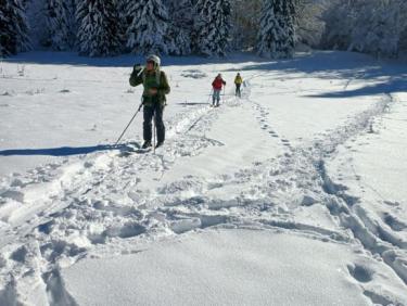 Ski de randonnée au Désert d&apos;Entremont