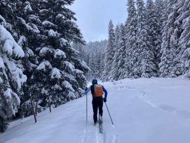 Trail dans l&apos;après-midi