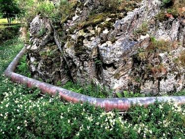 Aqueduc et chemin de retour