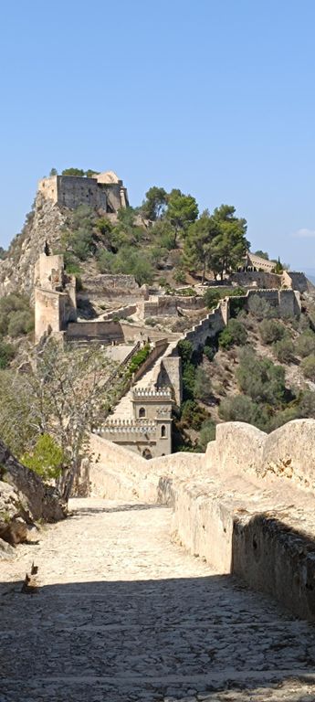 El castillo de Xativa