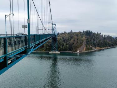 Balade canadienne en vtt  (Prospect point Lookout)