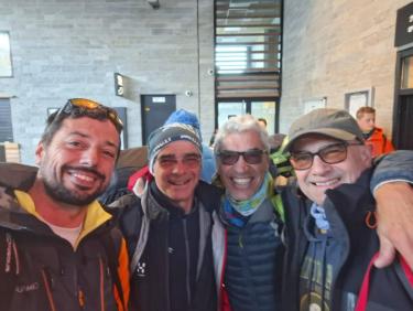 Beau vol plein d'émotion (Aiguille du Midi)