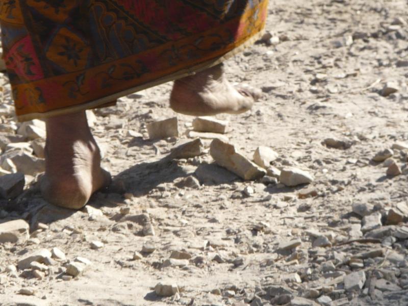 Chaussure népalaise
