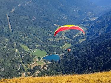 Ça plane sur la Croix