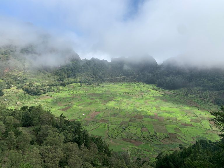 Pico da Cruz - Cova - Vallée de Paul