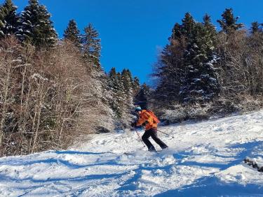 Enfin de la bonne neige ! 