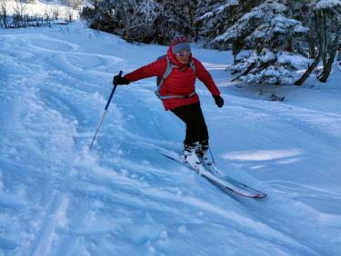 Enfin de la bonne neige ! 