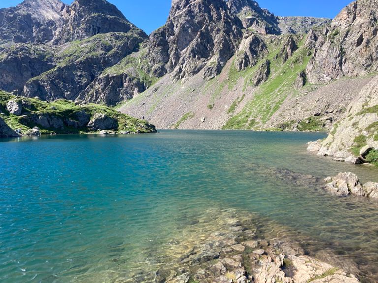 Lac du Crozet, col du loup puis Pré Mollard