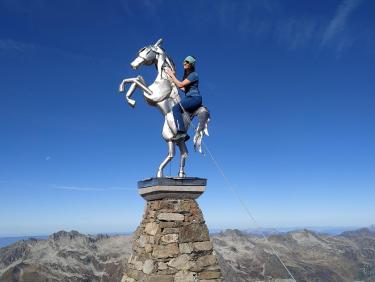 Le Cheval Noir depuis le col de la Madeleine