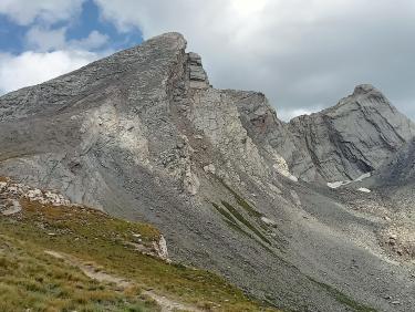 Par le Col de l'Eychassier (Le Pain de Sucre)