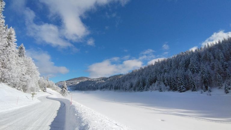 Boucle depuis le lac de Lamoura