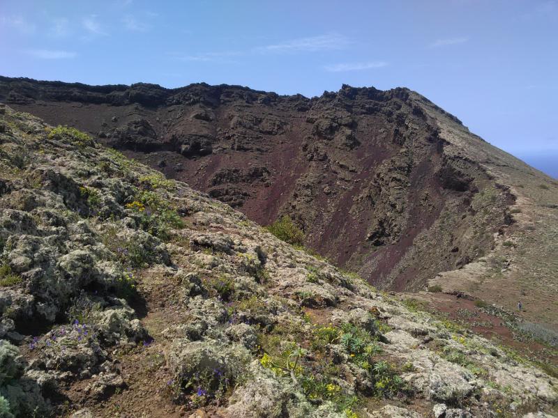 le cratere de Monte Corona