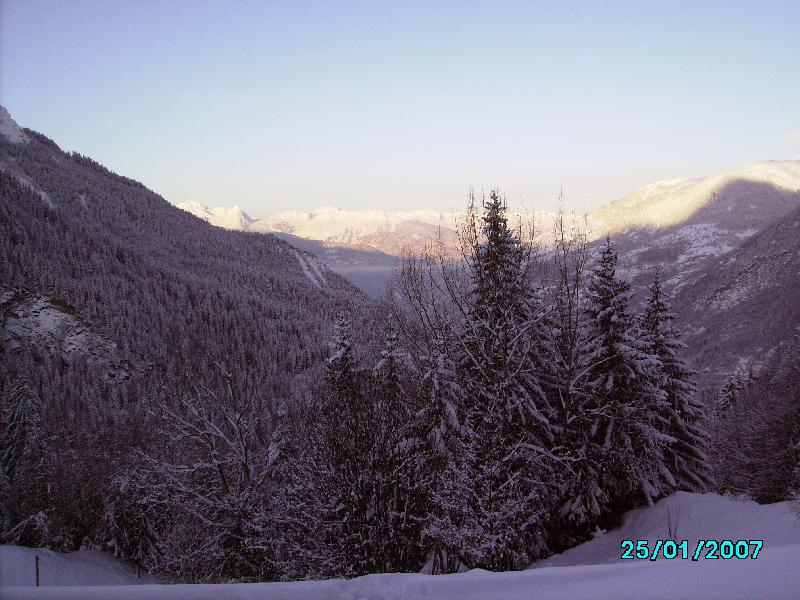 lever du soleil sur Courchevel