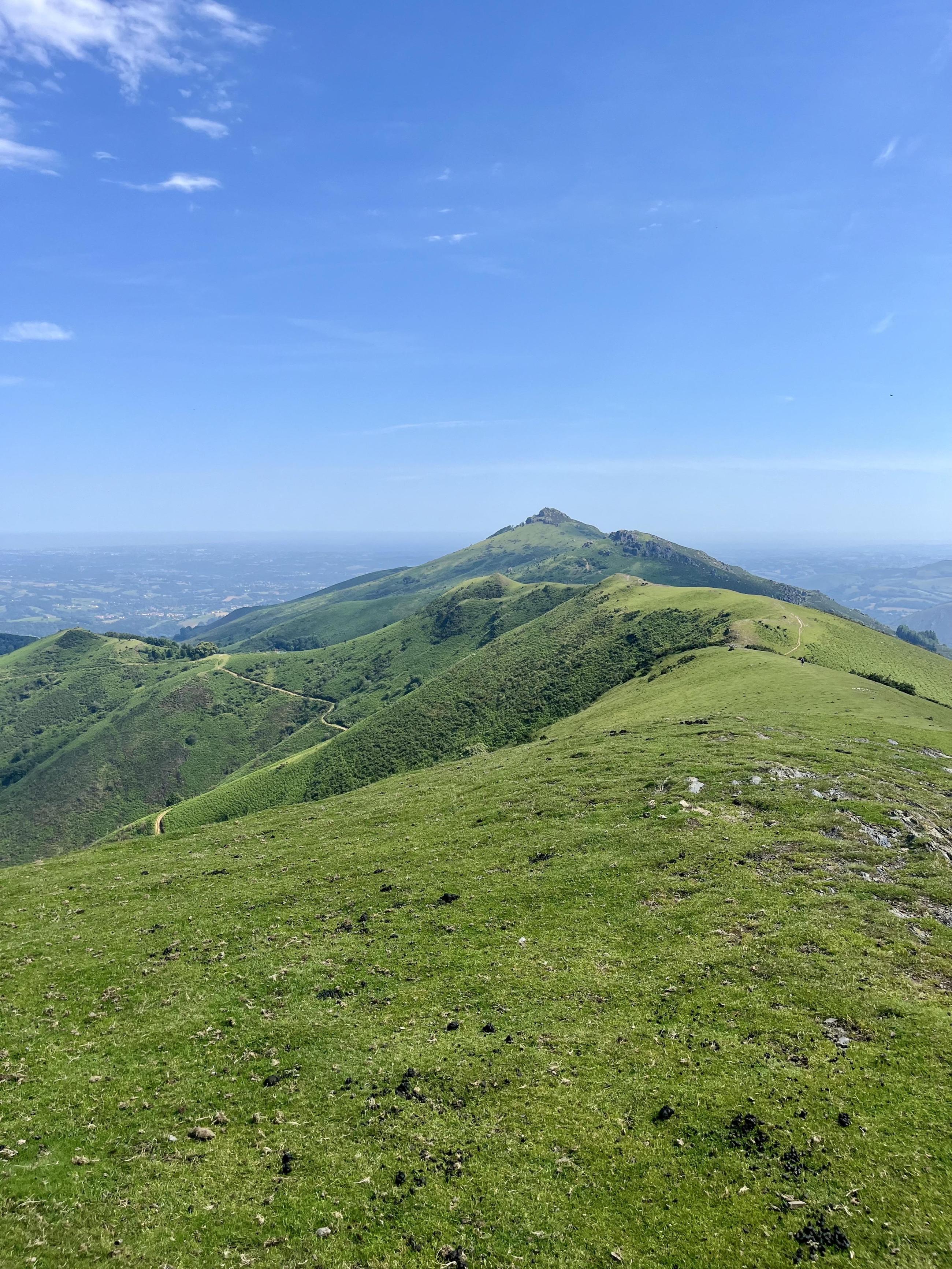 Mondarrain Crêtes Gorospil et re-Mondarrain