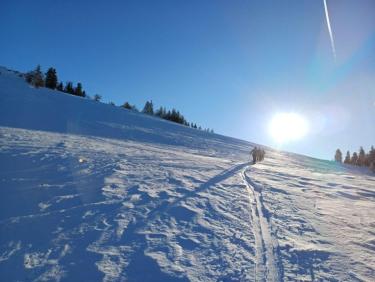 Ski de randonnée au départ de la Ruchère Tracol,Aliénard,Arpison