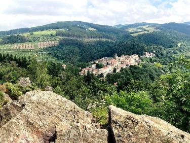 Rochetaillée depuis la Madone