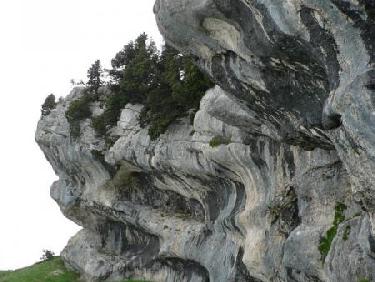 Sculpture naturelle entre Montbrun et Rocheplane