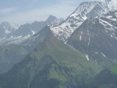 Aiguille du Midi et col de Tricot