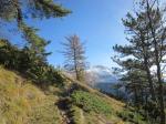 remontée au col de la Brèche