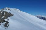 Pointe d&apos;Emy sur fond Mt Blanc