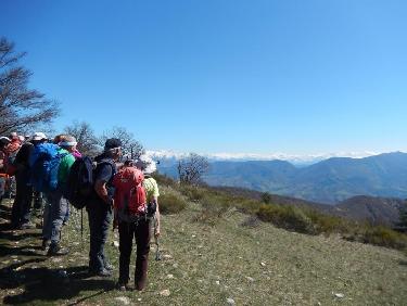 Sur la crête de Vaumuse