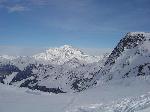 Mont Blanc depuis le col de la Forclaz