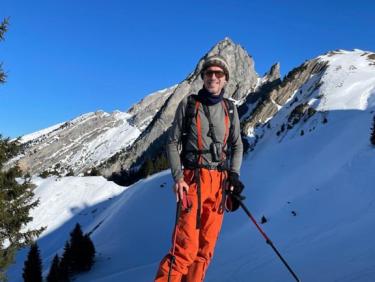 Sortie de ski de randonnée de midi