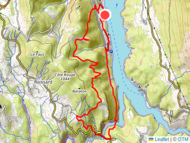 Trail dans l&apos;après-midi