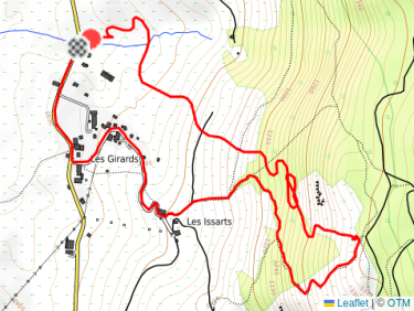 Trail dans l&apos;après-midi