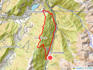 Trail dans l&apos;après-midi