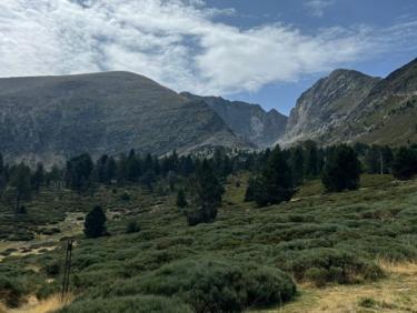 Canigou par Filliols avec Sabine