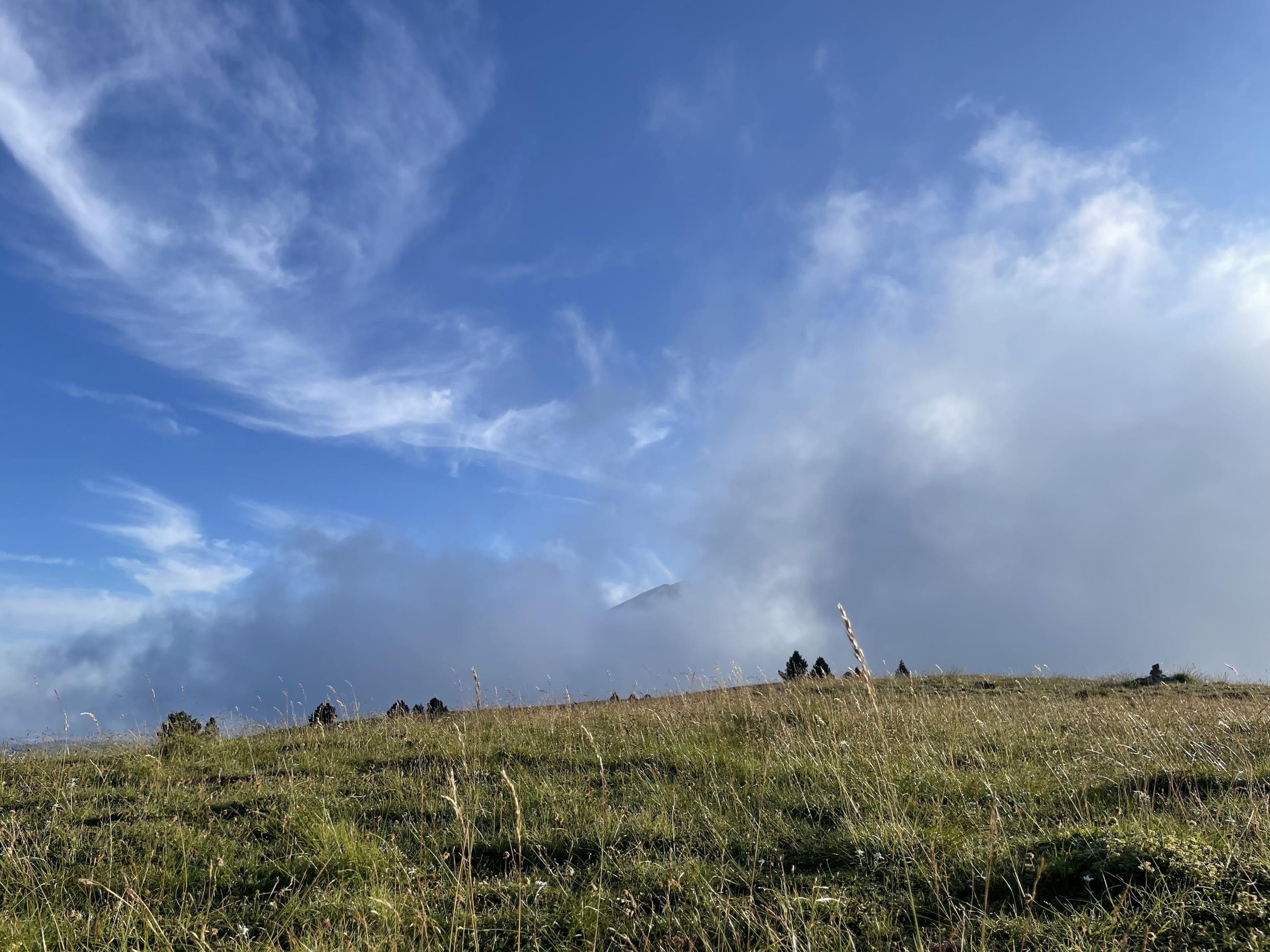 Le Veymont restera caché …