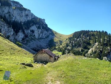 Rando au Petit Som avec Kevin mon petit fils Aller par le Col de Le chaud et retour par le pas du loup