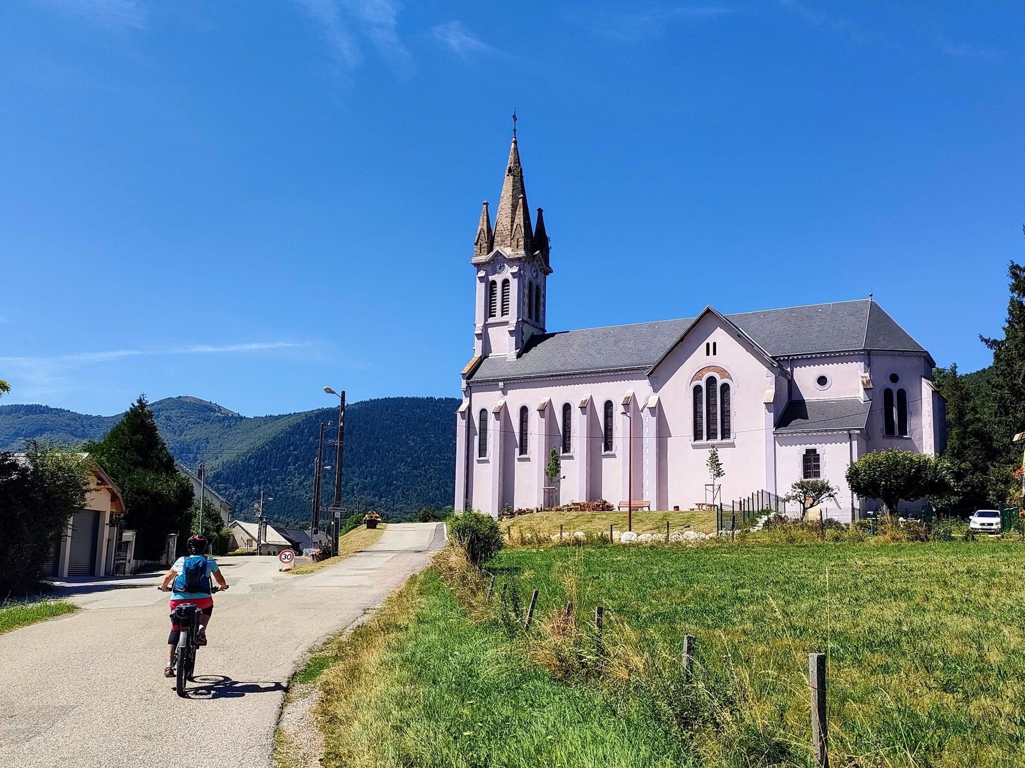 VTT au soleil