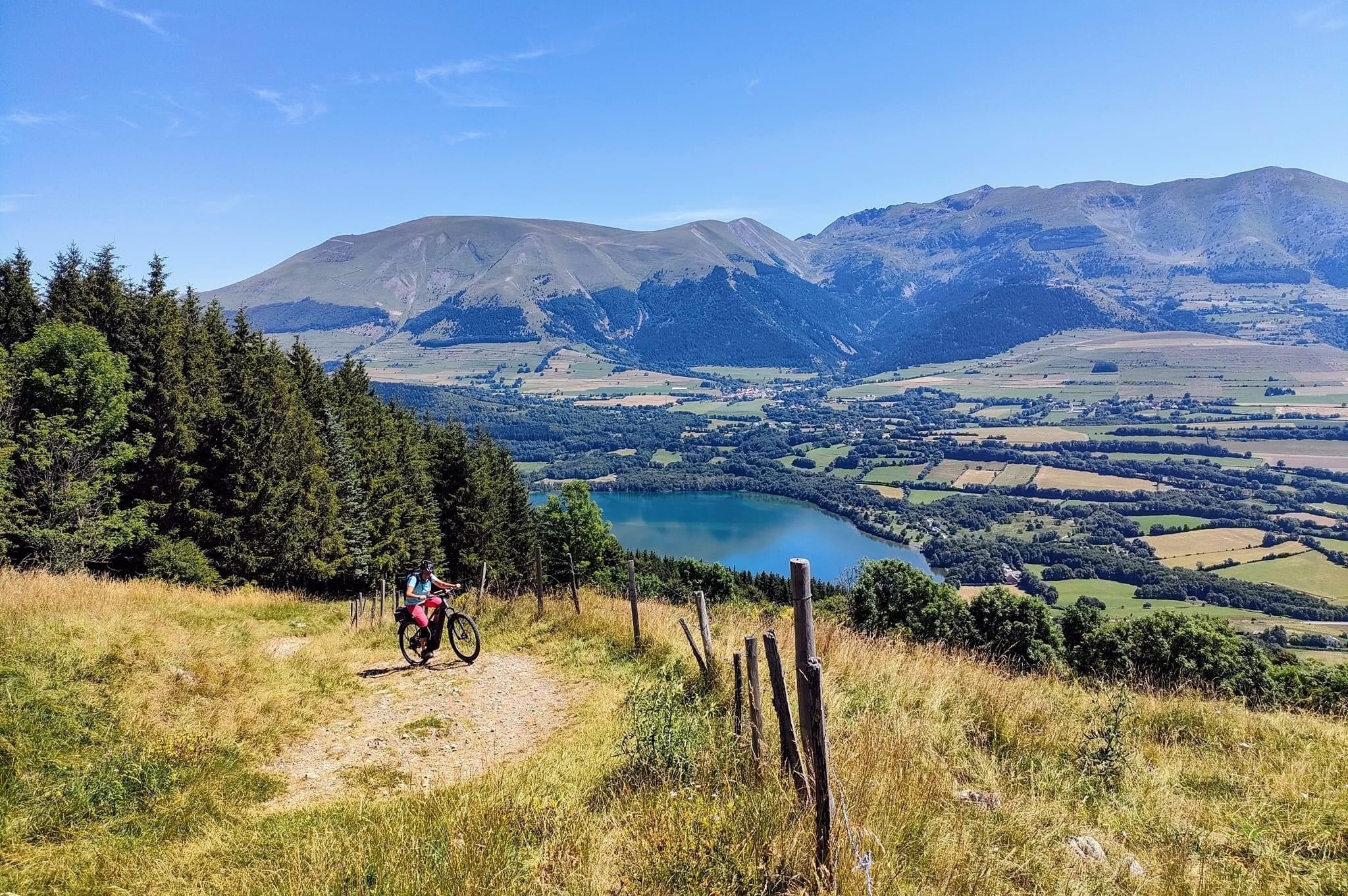 VTT au soleil