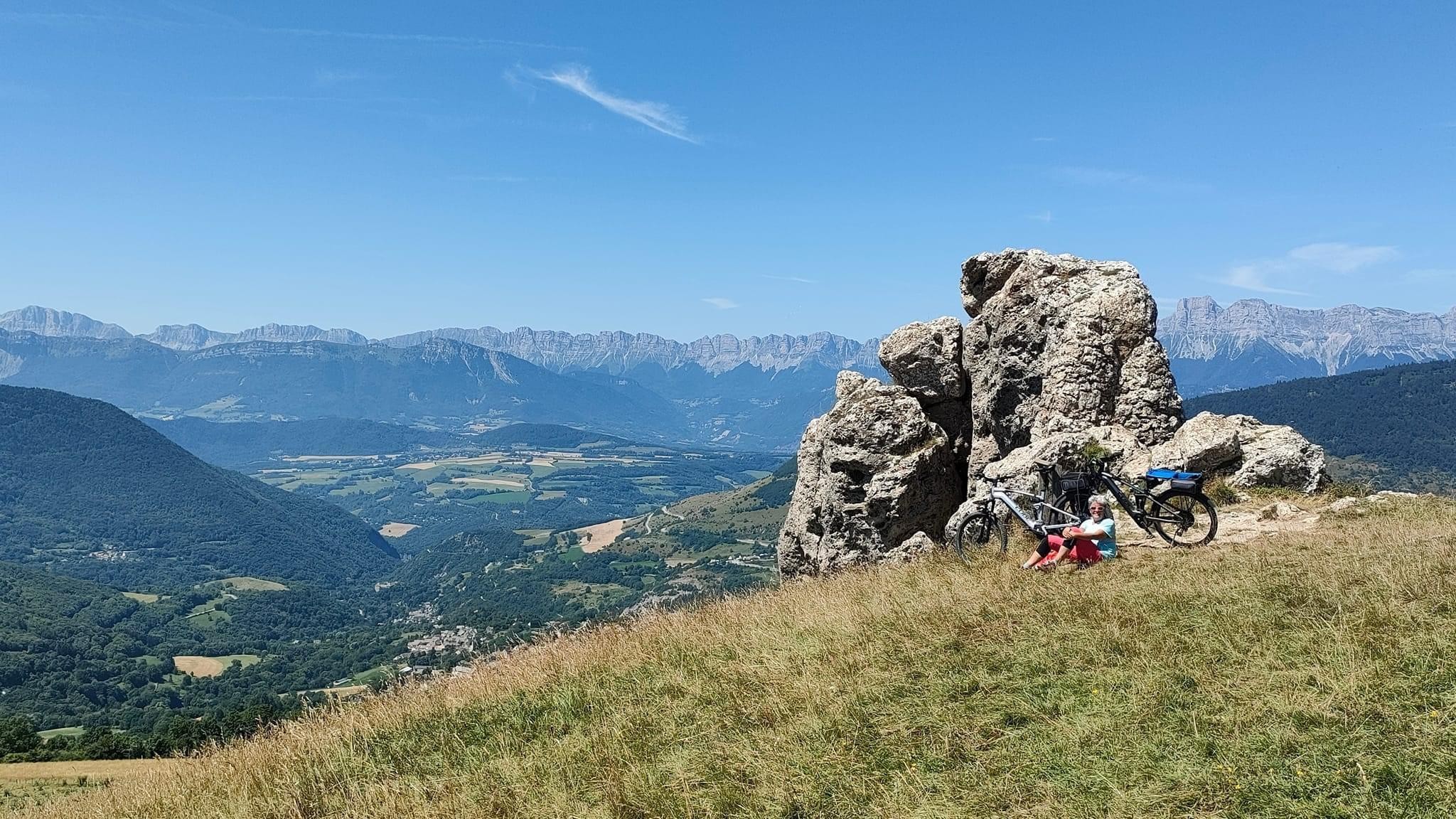 VTT au soleil