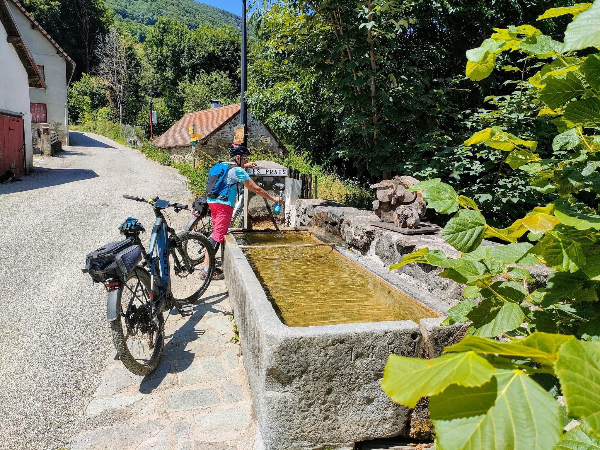 VTT au soleil