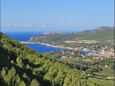 Sur les cretes de Cassis et sous le mistral