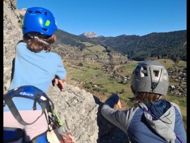 Rando-escalade avec les enfants