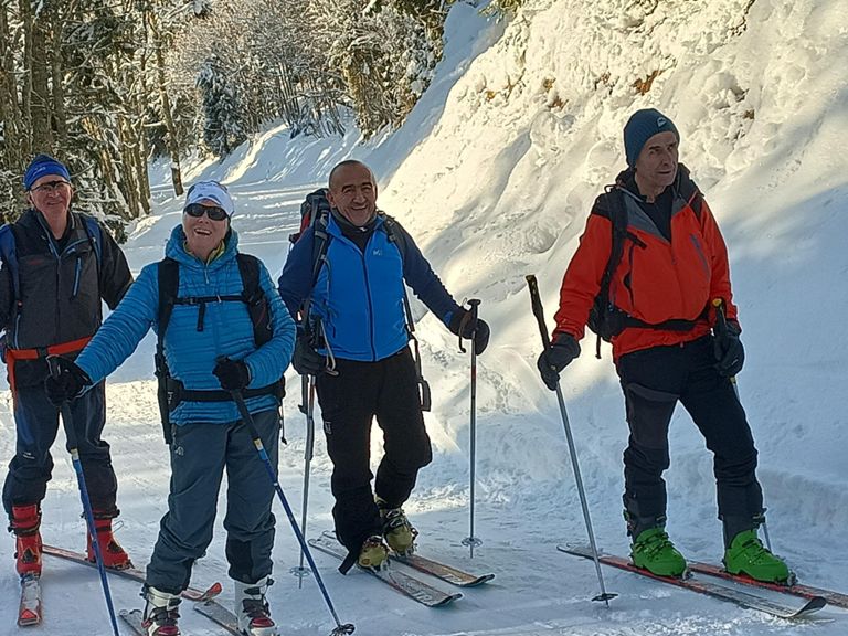 Ski de randonnée au Charmant Som