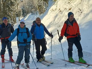 Ski de randonnée au Charmant Som