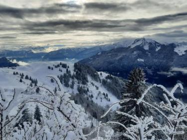 Ski de rando et de piste aux Brasses